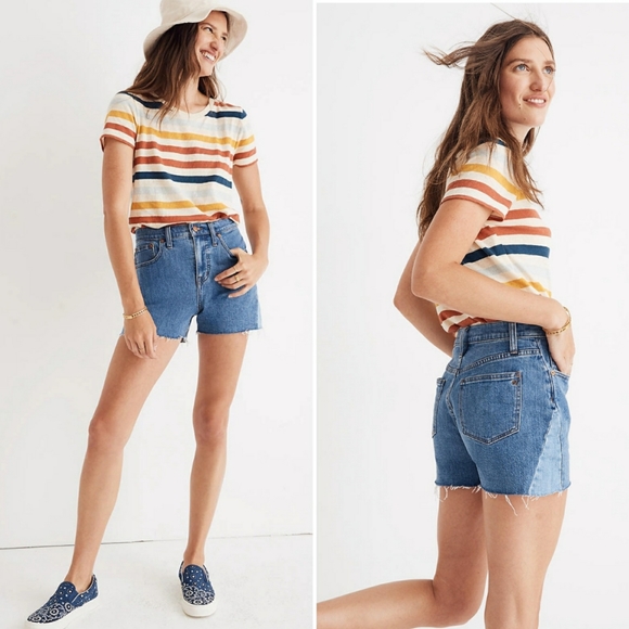 Madewell High-Rise Denim Short - Picture 9 of 10